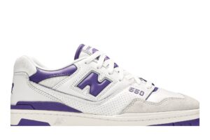 New Balance 550 White Purple BB550WR1 - Arviolet photo 2