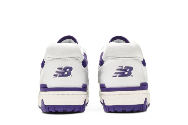 New Balance 550 White Purple BB550WR1 - Arviolet photo 6