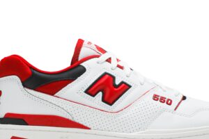 New Balance 550 White Red BB550SE1 - Arviolet photo 2
