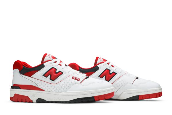 New Balance 550 White Red BB550SE1 - Arviolet photo 8