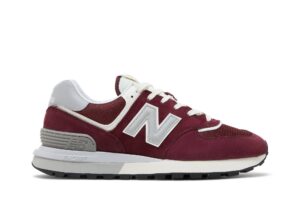New Balance 574 Burgundy Silver U574LGAA - Arviolet photo 1
