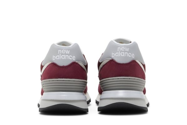 New Balance 574 Burgundy Silver U574LGAA - Arviolet photo 6