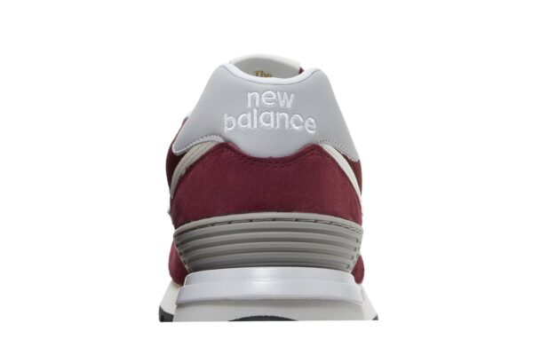 New Balance 574 Burgundy Silver U574LGAA - Arviolet photo 7