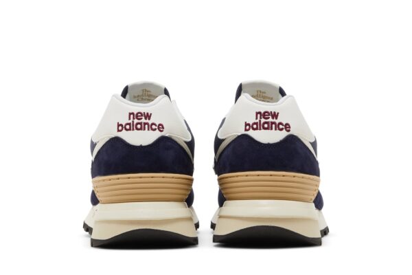 New Balance 574 Navy White Beige U574LGBB - Arviolet photo 6