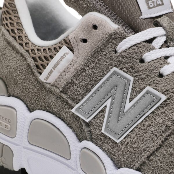 New Balance 574 YURT Salehe Bembury Shark Skin MS574YSC - Arviolet photo 10