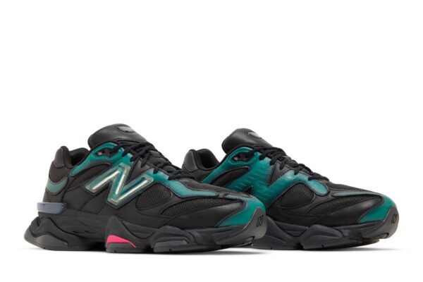 New Balance 9060 Mowalola Burglarwear Black Teal Pink U9060ML - Arviolet photo 8