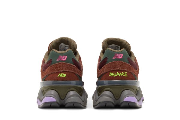 New Balance 9060 Rich Oak Burgundy U9060BUR - Arviolet photo 6