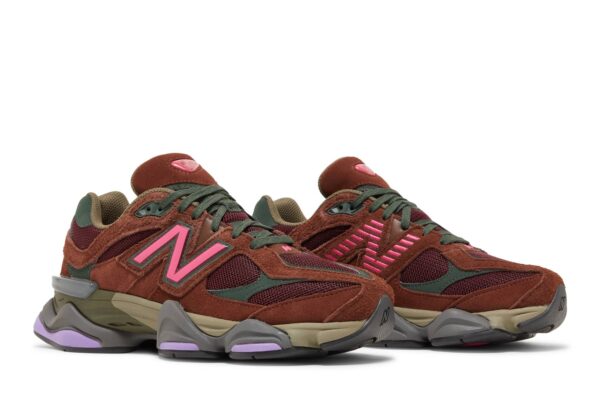 New Balance 9060 Rich Oak Burgundy U9060BUR - Arviolet photo 8
