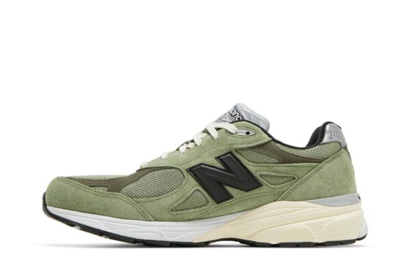 New Balance 990v3 MiUSA JJJJound Olive M990JD3 - Arviolet photo 3