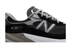 New Balance 990v6 MiUSA Black Grey White M990BK6 - Arviolet photo 2