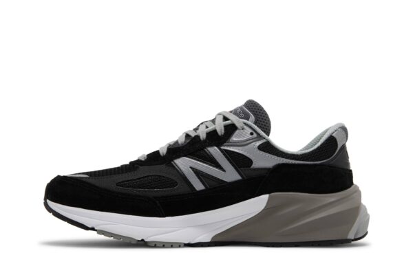 New Balance 990v6 MiUSA Black Grey White M990BK6 - Arviolet photo 3