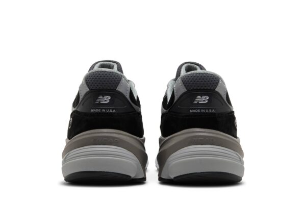 New Balance 990v6 MiUSA Black Grey White M990BK6 - Arviolet photo 6