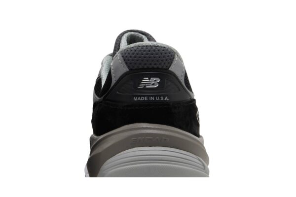 New Balance 990v6 MiUSA Black Grey White M990BK6 - Arviolet photo 7