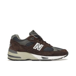 New Balance 991 Brown Navy Grey M991BNG - Arviolet photo 1