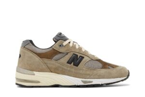 New Balance 991 MiUK JJJJound Grey Olive M991JJA - Arviolet photo 1