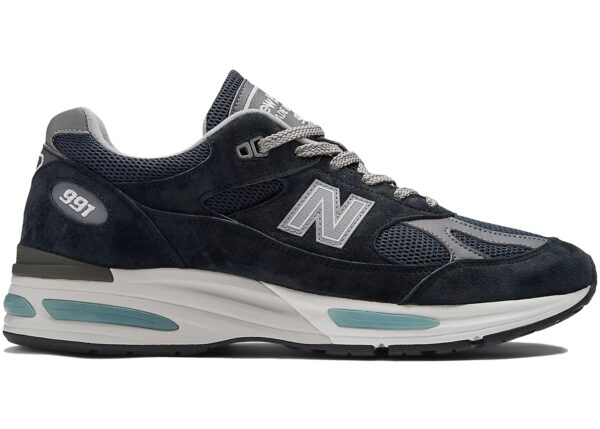 New Balance 991v2 MiUK Dark Navy U991NV2 - Arviolet photo 1