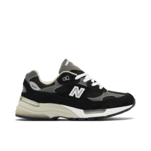 New Balance 992 Black Grey Suede M992EB - Arviolet photo 1