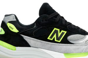 New Balance 992 MiUSA Black Grey Volt M992TQ - Arviolet photo 2