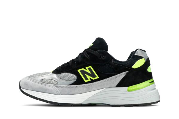 New Balance 992 MiUSA Black Grey Volt M992TQ - Arviolet photo 3