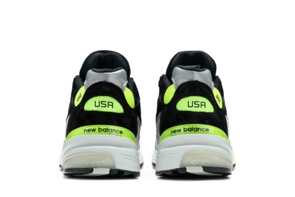 New Balance 992 MiUSA Black Grey Volt M992TQ - Arviolet photo 6