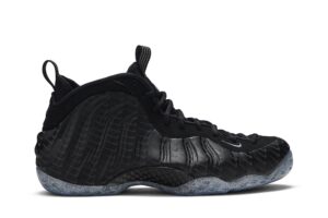 Nike Air Foamposite One All-Over Swoosh Black CV0369-001 - Arviolet photo 1