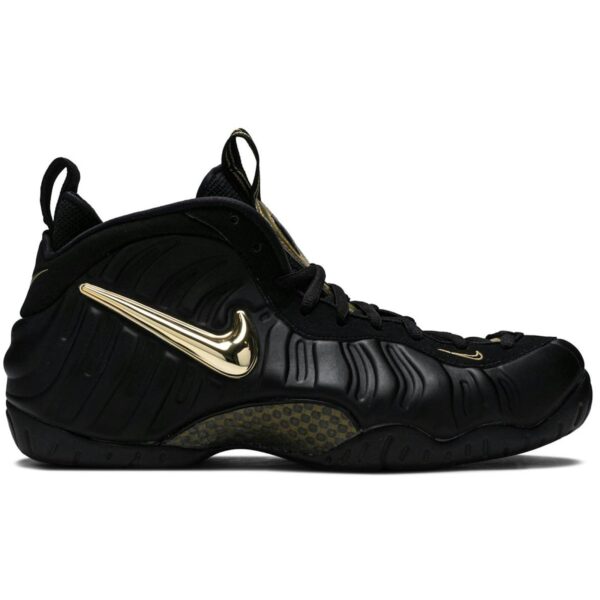 Nike Air Foamposite Pro Black Metallic Gold 624041-009 - Arviolet photo 1