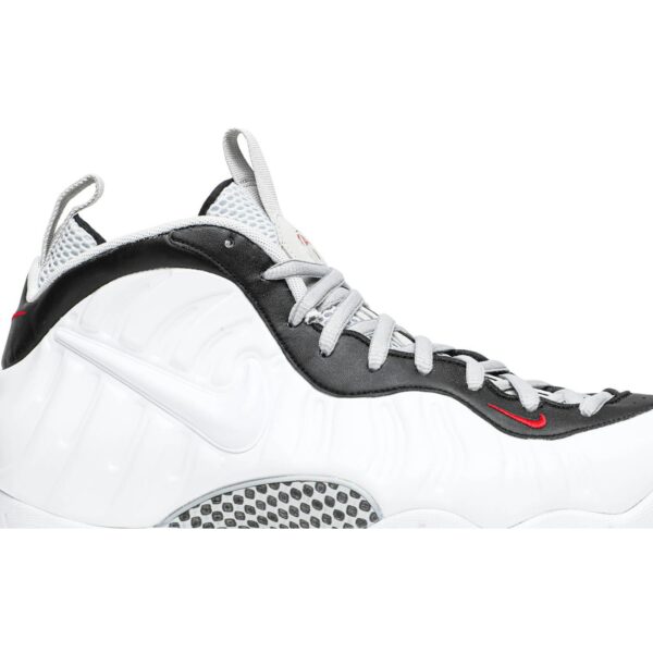 Nike Air Foamposite Pro White Black University Red 624041-103 - Arviolet photo 2