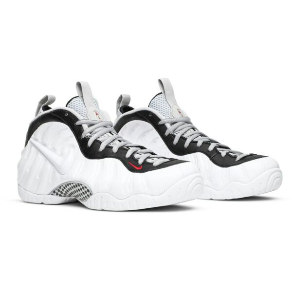 Nike Air Foamposite Pro White Black University Red 624041-103 - Arviolet photo 8