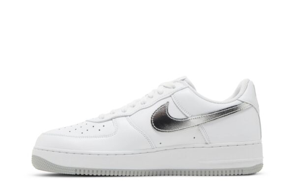 Nike Air Force 1 '07 Low Color of the Month White Metallic Silver DZ6755-100 - Arviolet photo 3
