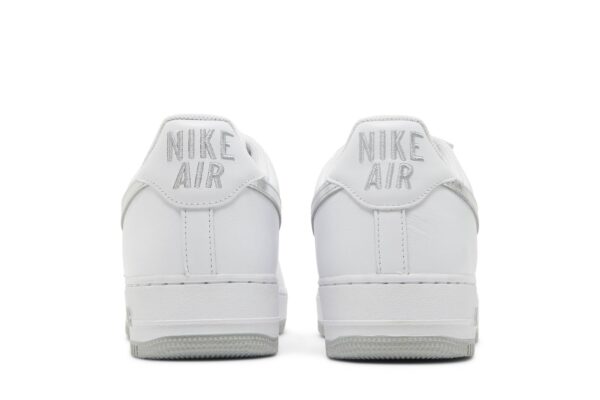 Nike Air Force 1 '07 Low Color of the Month White Metallic Silver DZ6755-100 - Arviolet photo 6