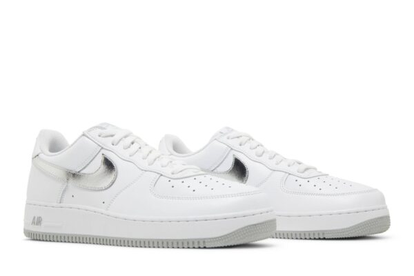 Nike Air Force 1 '07 Low Color of the Month White Metallic Silver DZ6755-100 - Arviolet photo 8