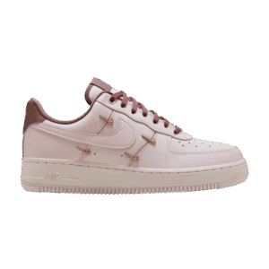 Nike Air Force 1 '07 LX CN Pink Oxford Gold Mini Swooshes (Women's) HF0735-001 - Arviolet photo 1