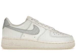 Nike Air Force 1 '07 Summit White Sail White Metallic Silver DQ7569-100 - Arviolet photo 1