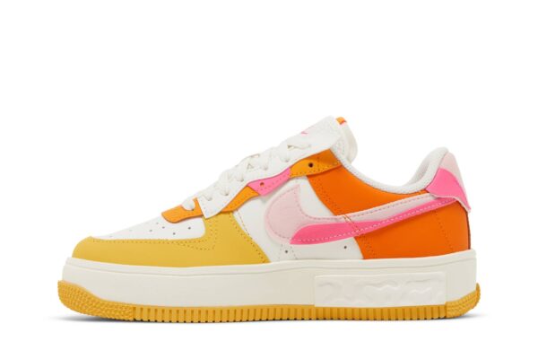 Nike Air Force 1 Fontanka Summit White Yellow Orange (Women's) DX2675-100 - Arviolet photo 3
