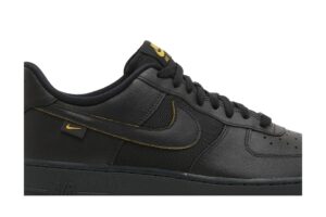 Nike Air Force 1 Low '07 Ballistic Mesh Black University Gold FZ4617-001 - Arviolet photo 2