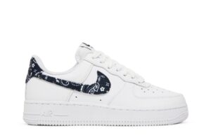 Nike Air Force 1 Low '07 Essential White Black Paisley (Women's) DH4406-101 - Arviolet photo 1