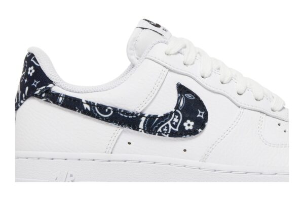 Nike Air Force 1 Low '07 Essential White Black Paisley (Women's) DH4406-101 - Arviolet photo 2