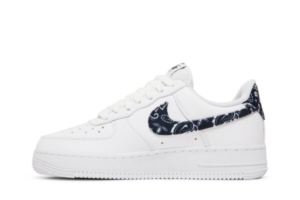 Nike Air Force 1 Low '07 Essential White Black Paisley (Women's) DH4406-101 - Arviolet photo 3