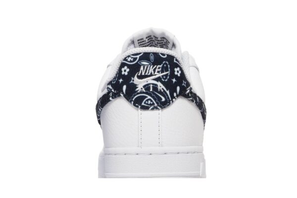 Nike Air Force 1 Low '07 Essential White Black Paisley (Women's) DH4406-101 - Arviolet photo 7