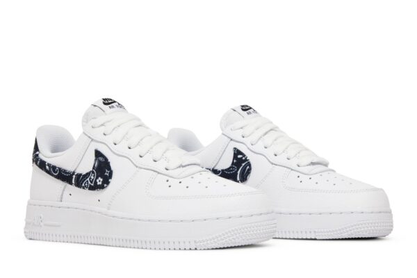 Nike Air Force 1 Low '07 Essential White Black Paisley (Women's) DH4406-101 - Arviolet photo 8