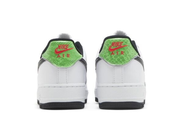 Nike Air Force 1 Low '07 Just Do It Snakeskin White Black (Women's) DV1492-101 - Arviolet photo 6