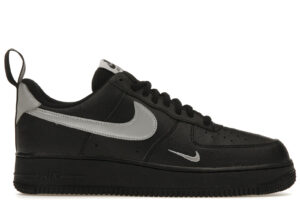 Nike Air Force 1 Low '07 LV8 Black Metallic Silver DX8967-001 - Arviolet photo 1