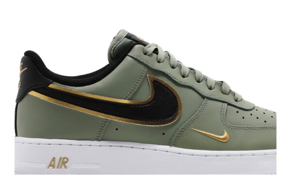 Nike Air Force 1 Low '07 LV8 Double Swoosh Olive Gold Black DA8481-300 - Arviolet photo 2