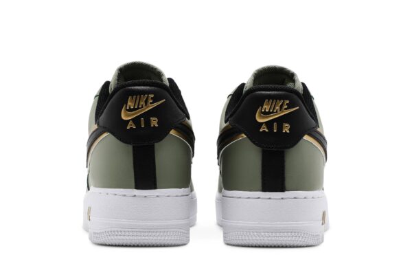 Nike Air Force 1 Low '07 LV8 Double Swoosh Olive Gold Black DA8481-300 - Arviolet photo 6