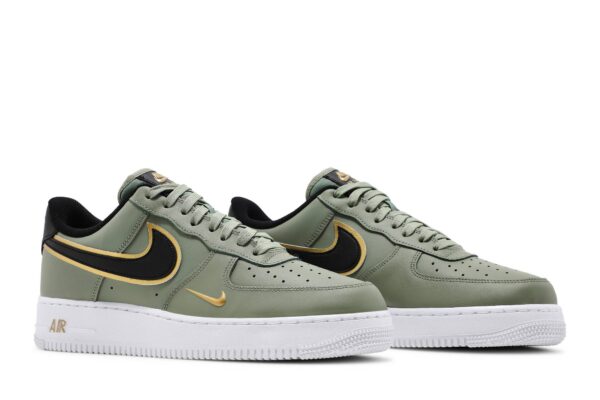 Nike Air Force 1 Low '07 LV8 Double Swoosh Olive Gold Black DA8481-300 - Arviolet photo 8