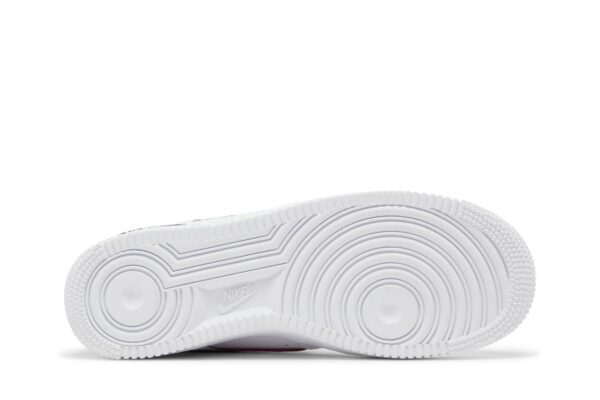 Nike Air Force 1 Low '07 LV8 Just Do It! White Vivid Purple (GS) DX3933-100 - Arviolet photo 4