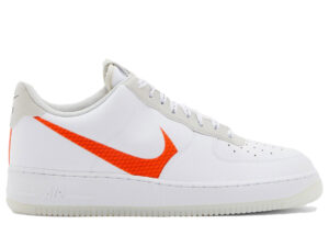 Nike Air Force 1 Low '07 LV8 Orange Swoosh CD0888-100 - Arviolet photo 1