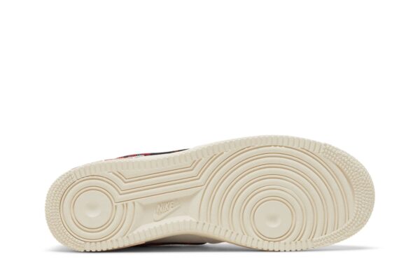 Nike Air Force 1 Low '07 LV8 Tartan Plaid White University Red DV0789-100 - Arviolet photo 4