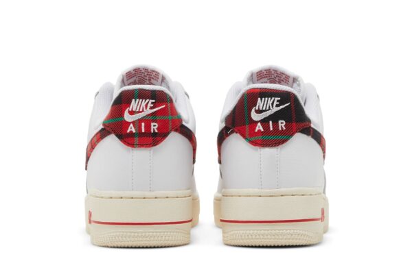 Nike Air Force 1 Low '07 LV8 Tartan Plaid White University Red DV0789-100 - Arviolet photo 6