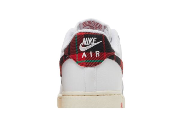 Nike Air Force 1 Low '07 LV8 Tartan Plaid White University Red DV0789-100 - Arviolet photo 7